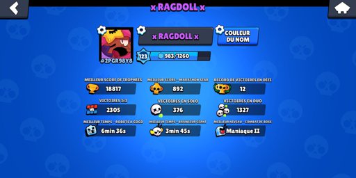 Latest Brawl Stars Fr Amino - avoir son nom en couleur brawl star