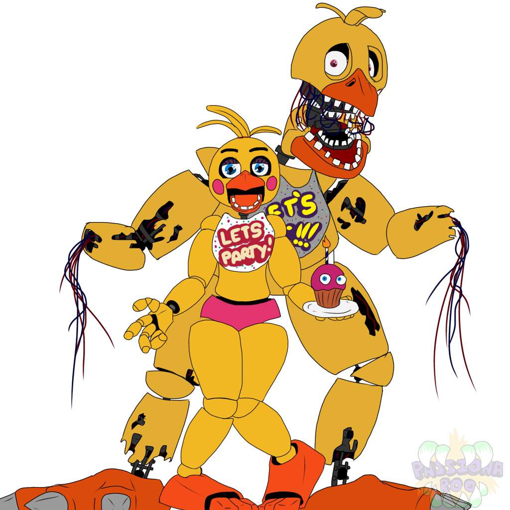 withered chica toys