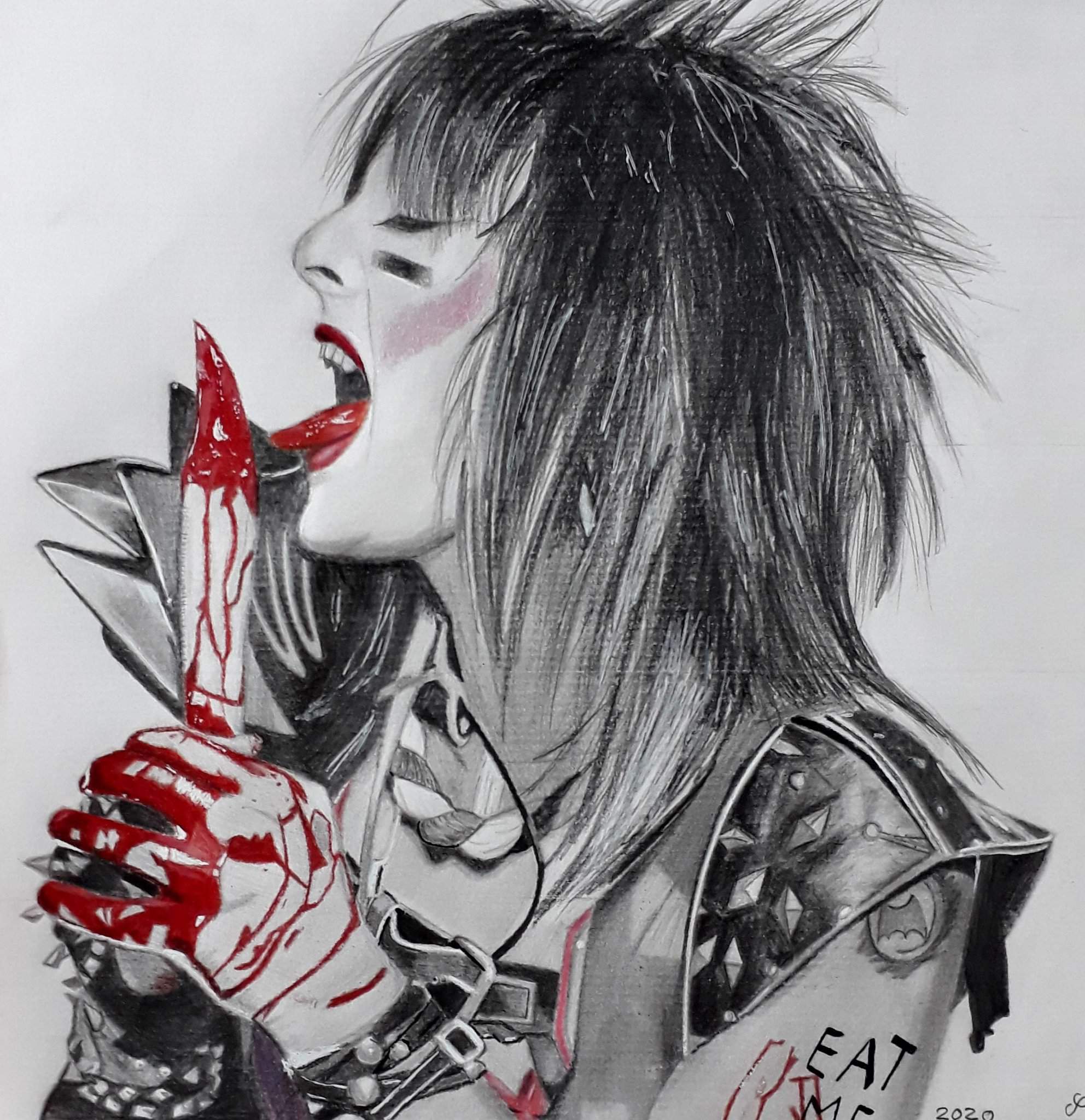 Dibujo de Nikki Sixx | •Rock• Amino Amino