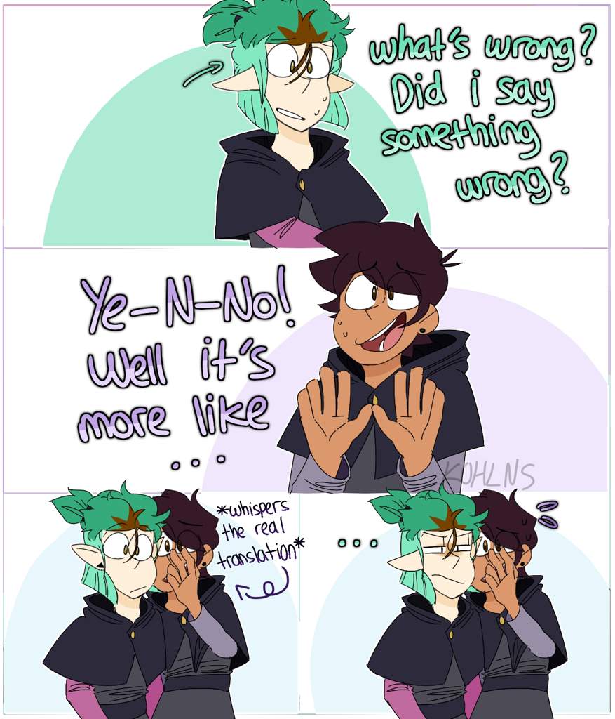 Short Lumity Comic! (thanks so much for the feature!💗) | The Owl House ...