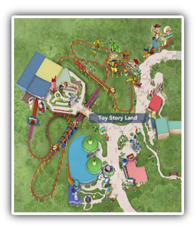 when was toy story land built