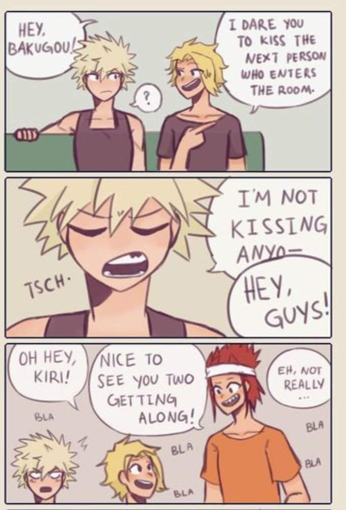 Kiribaku Bakushima Ship Comic 