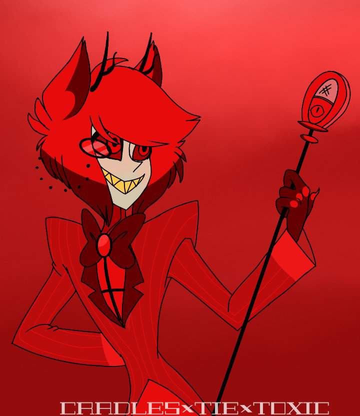 Strawberry Pimp Alastor Hazbin Hotel Official Amino