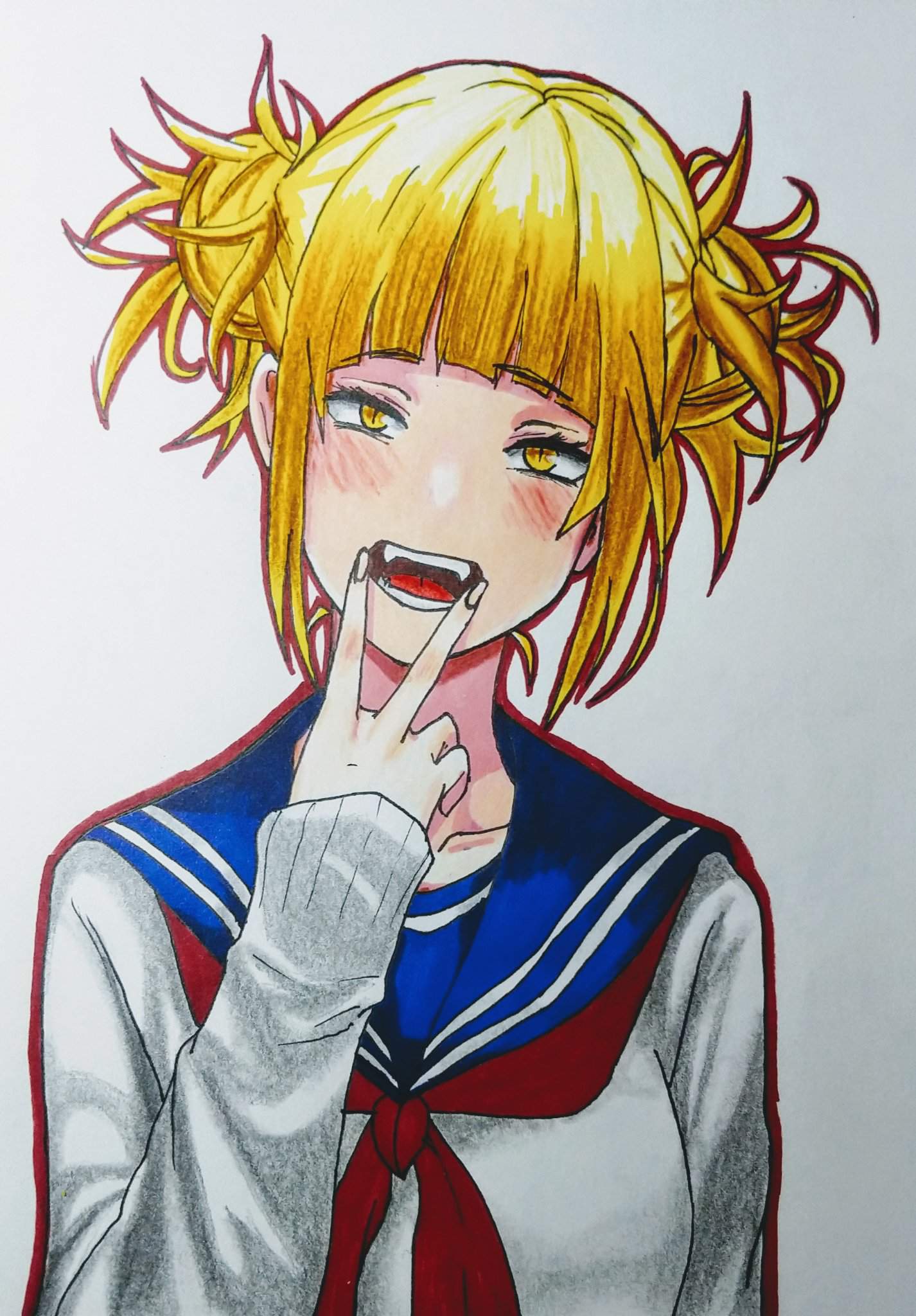 Desenho da Himiko Toga de my hero academia | M(arte) Amino