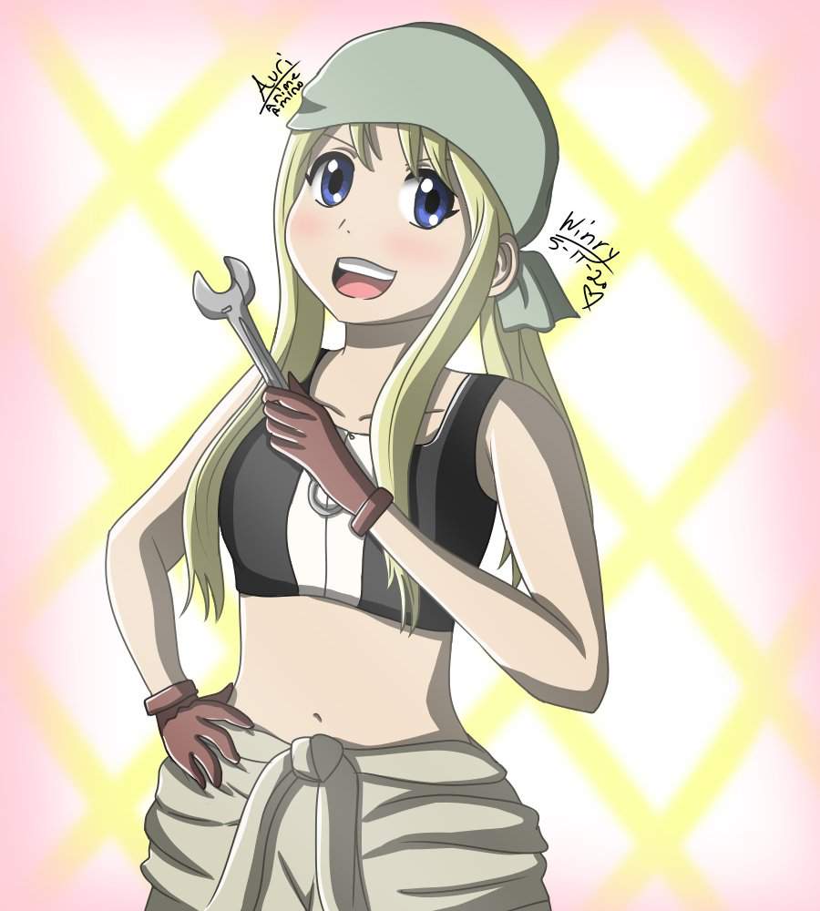 🔧 Winry Rockbell Drawing 🔧 Anime Amino 2328