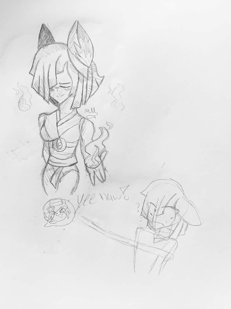 Some yumiko doodles | Brawlhalla Amino