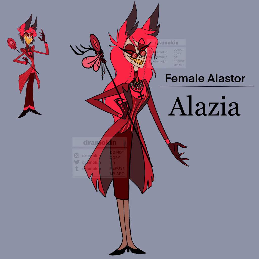 Female Alastor | Hazbin Hotel (official) Amino