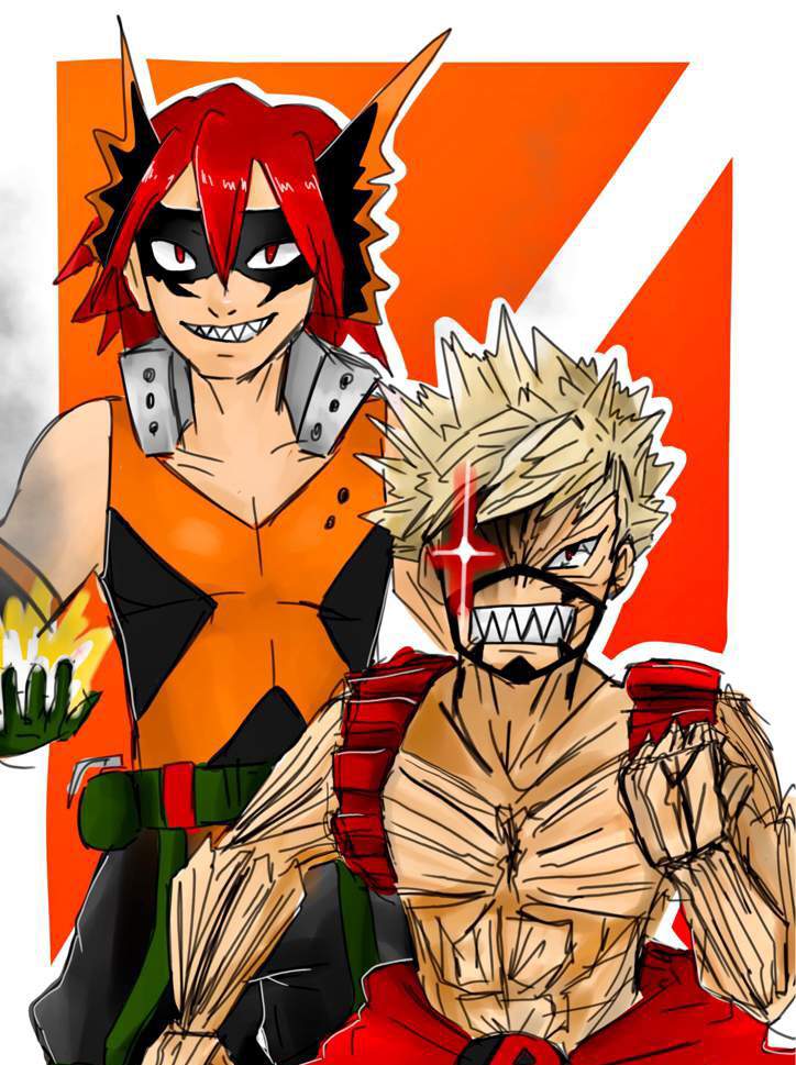 Kirishima + Bakugou ~ice quirk swap challenge entry | My Hero Academia ...