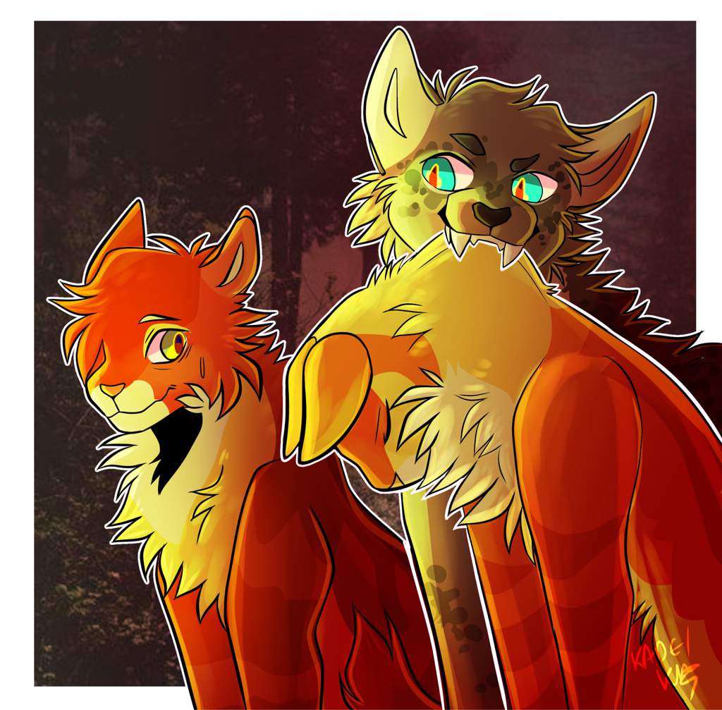 Squirrelflight And Brambleclaw Mating ~ Nightcloud Confronts Firestar By Thunderstar711 On