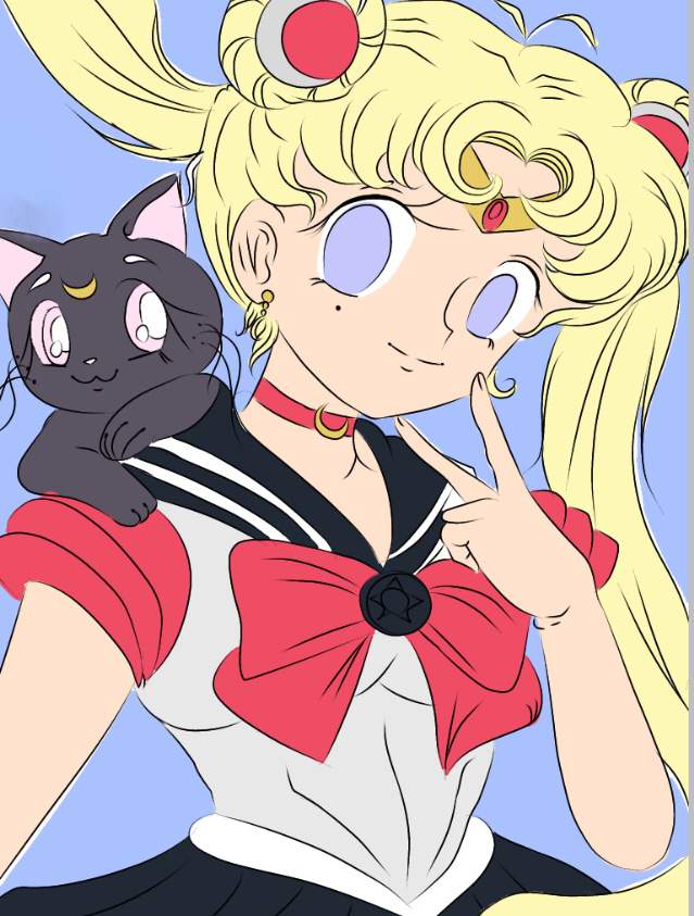 Sailor Moon Fanart Remake🌙 | Anime Amino