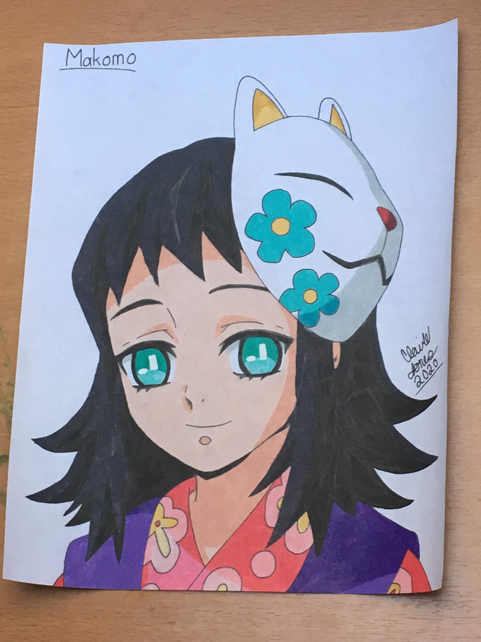 Makomo Drawing | Demon Slayer: Kimetsu No Yaiba Amino