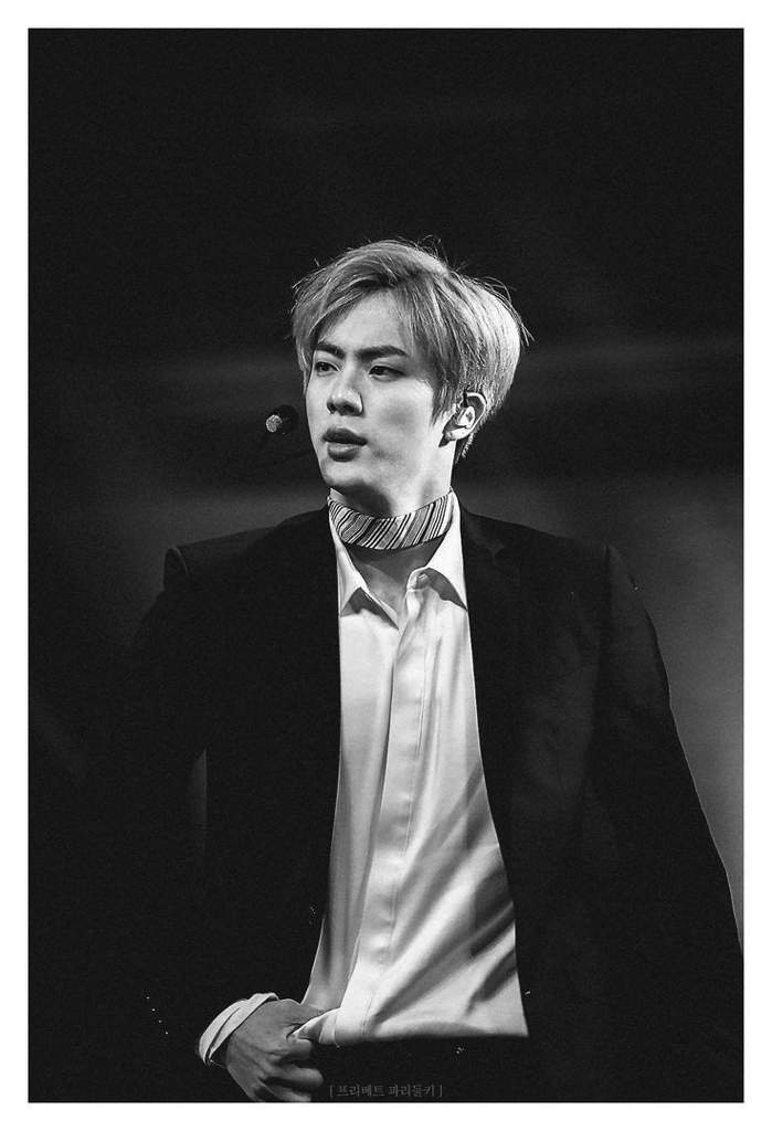 Jin Black and White aesthetic Background | BTS Amino