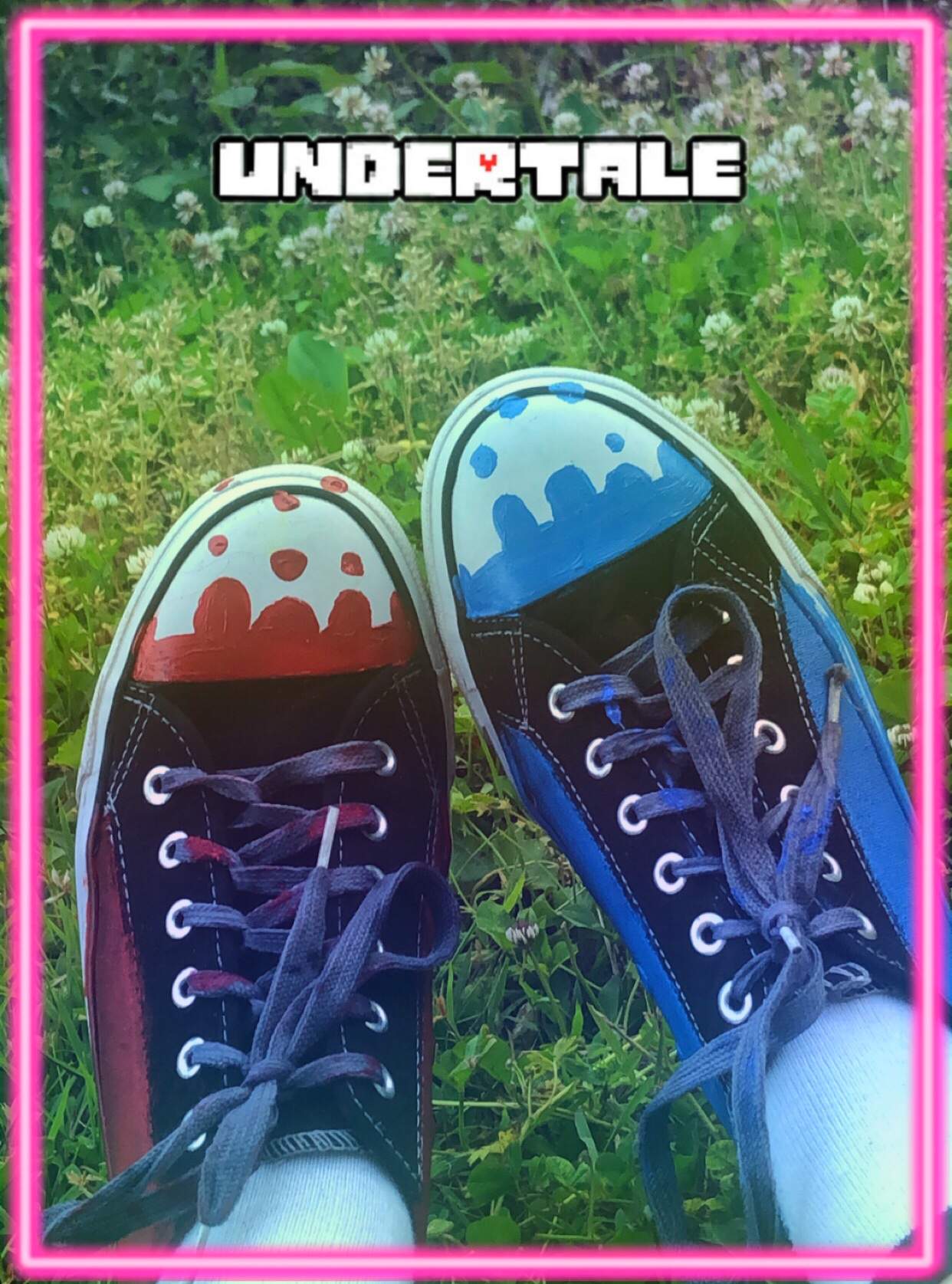 ☾ ⋆*・ﾟ:⋆*UT inspired shoes ⋆*・ﾟ: .⋆ ☾ | Undertale Amino