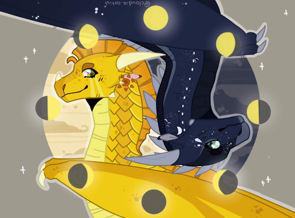 Moonwatcher And Sunny Wings Of Fire Amino