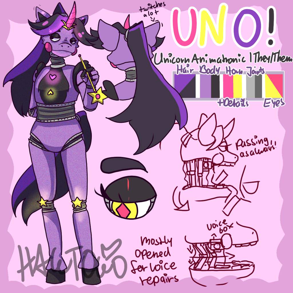 Uno Reference! | FNAF OC | Five Nights At Freddy's Amino