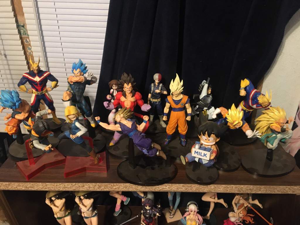 Statue Collection Pt.1 DBZ/MHA | Anime Amino