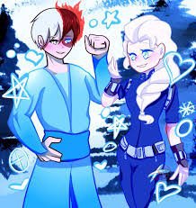 Todoroki and Elsa | Shoto Todoroki Lovers Amino