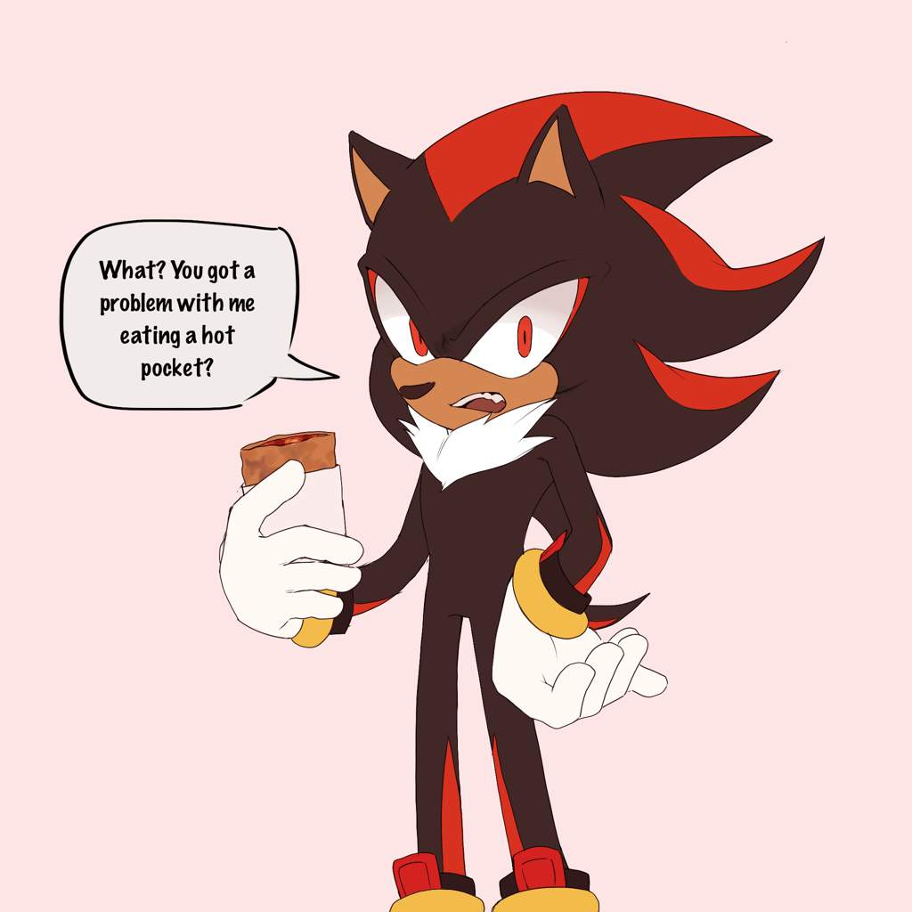 Apparently Hot Pockets are Shadow’s Favorite Food | Sonic the Hedgehog ...