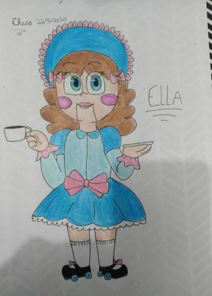 fnaf ella plush