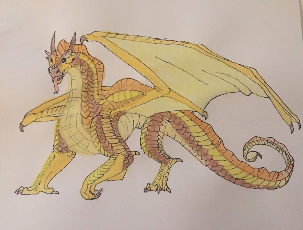 Water colored sandwing | Wings Of Fire Amino