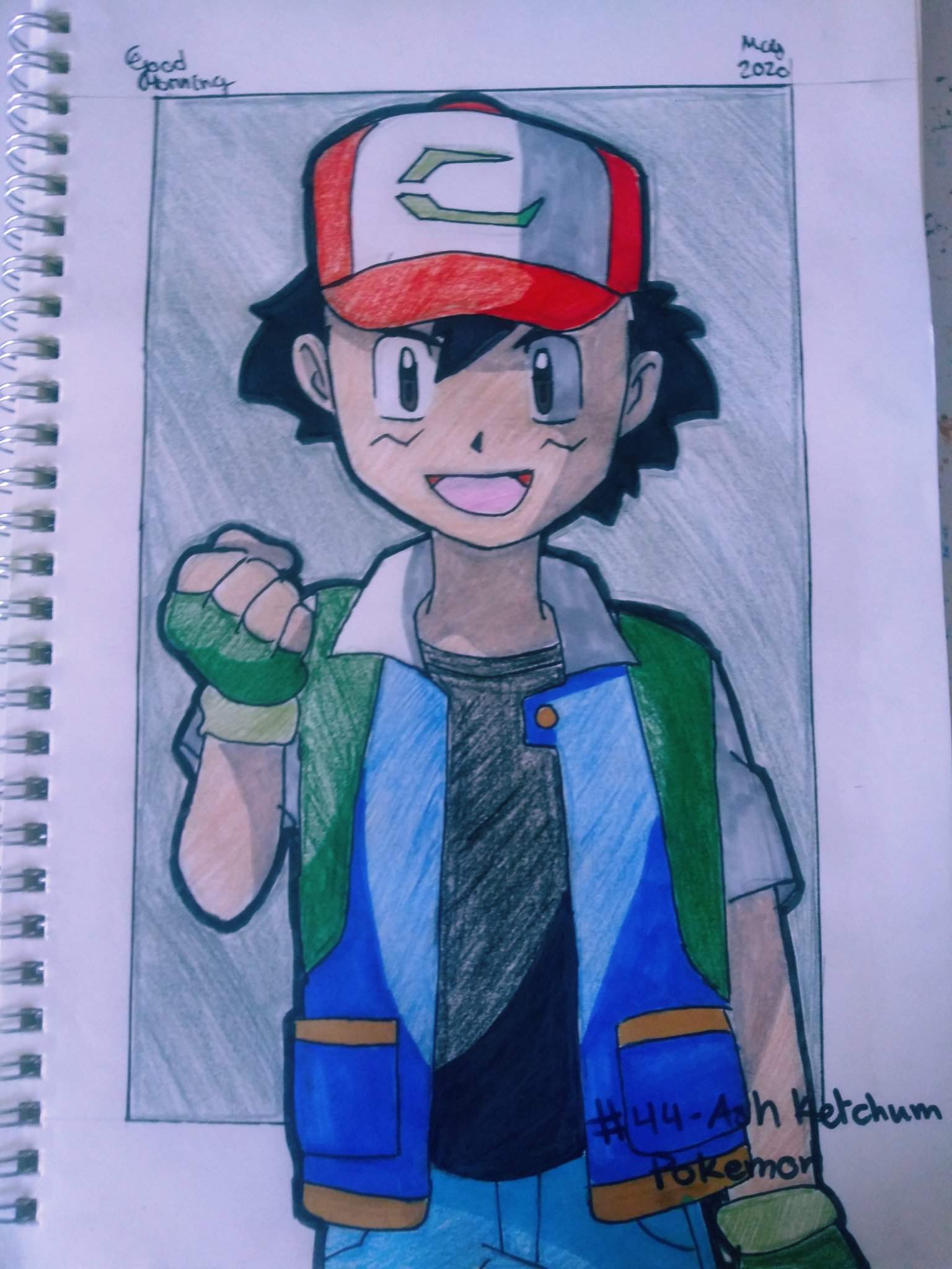 #44 - Ash Ketchum Drawing | Anime Art Amino