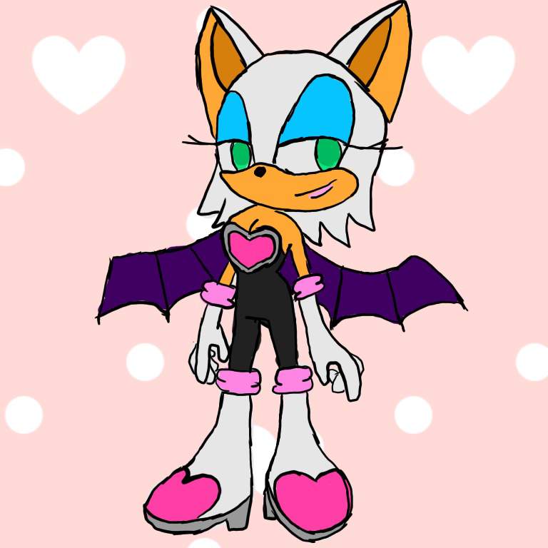 Drawing of rouge | Sonic the Hedgehog! Amino