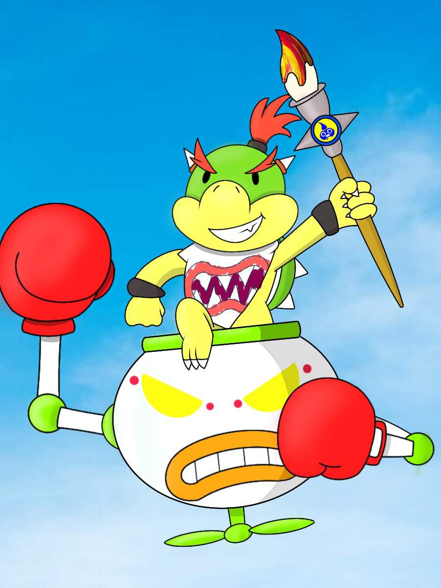 Dibujo de Bowser jr | Super Smash Bros Oficial Amino