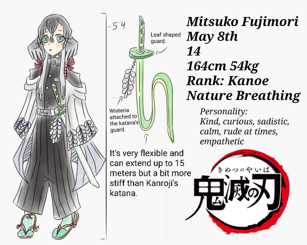 🌸Mitsuko Fujimori🍡 | Wiki | Demon Slayer: Kimetsu No Yaiba Amino