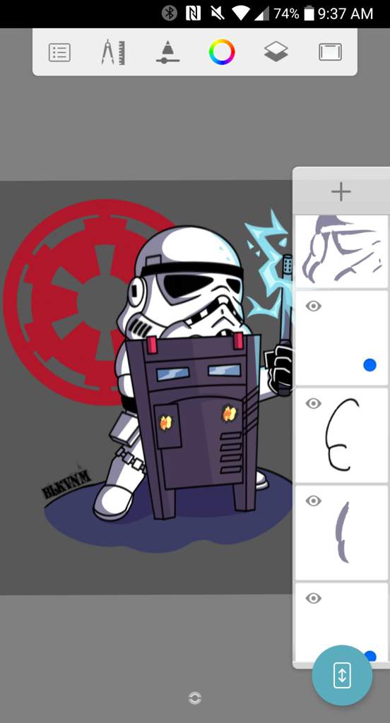 chibi coin stormtrooper