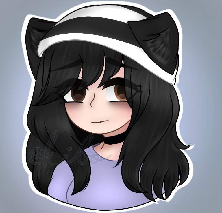 Dibujo de mi Oc furra con pelo largo. ️😎 | Arte Y Amigos Amino Amino