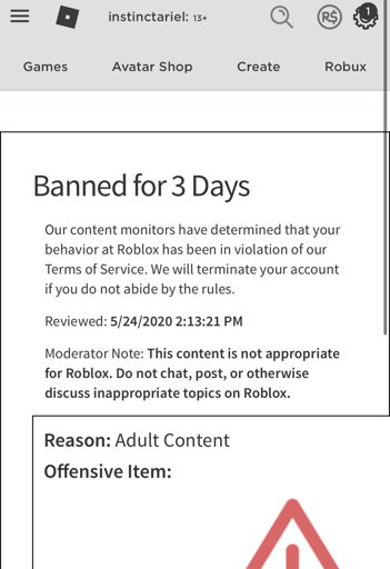 Oreos Roblox Amino - my roblox account got terminated omg why