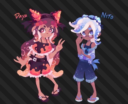 Octoling Comparison Splatoon Amino 4019