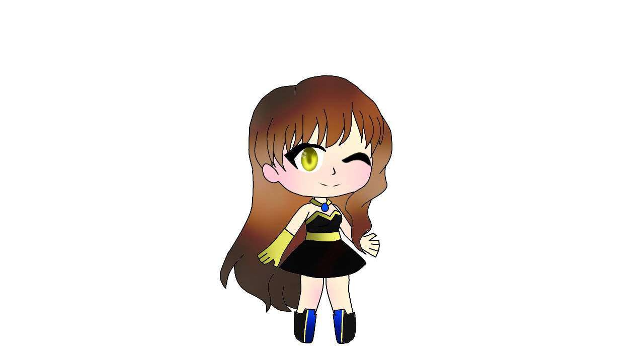 Gold gacha edit [No backdrop] | Gacha-Life Amino