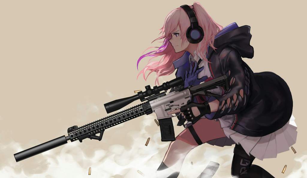 Why Do Anime Girls Look Cute Even When They Threaten You With Guns Anime Amino