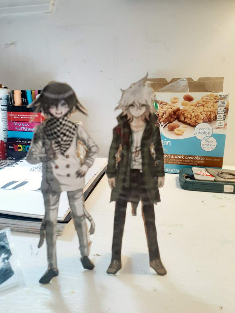 mini Kokichi cardboard cutout Danganronpa Amino