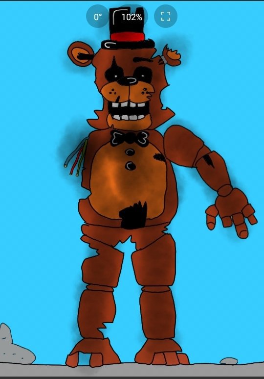 Той Фредди сгоревший Fnaf Amino Rus Amino 0314