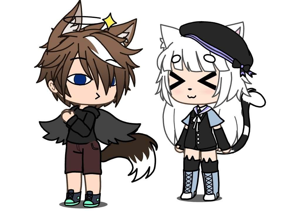 Fiz por fazer msm ;w; (fazer as 4 ocs foi difiiiiiiiicil :v) | gacha ...