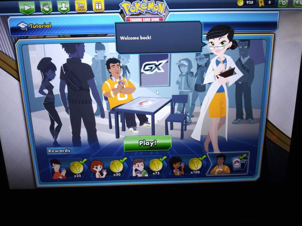 how to skip the tutorial in the pokemon online tcg