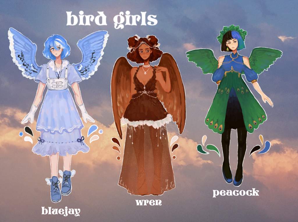 bird girls | closed | Adopts Amino