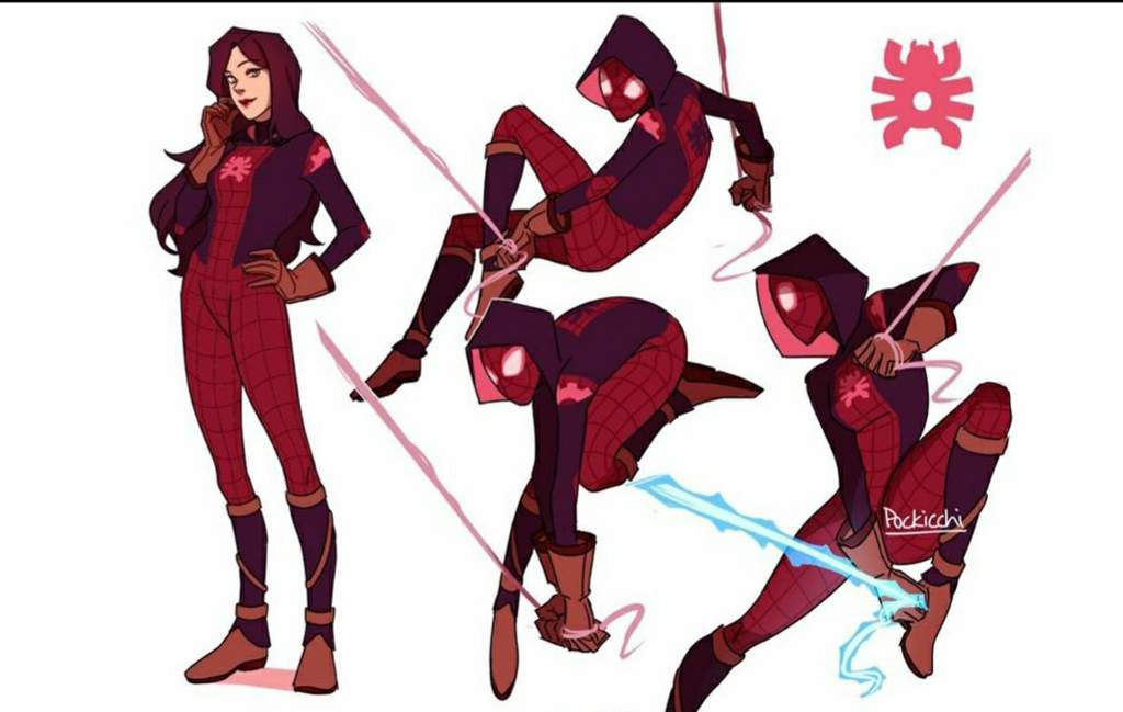 2 News female spider girls or women OC'S | Marvel Amino