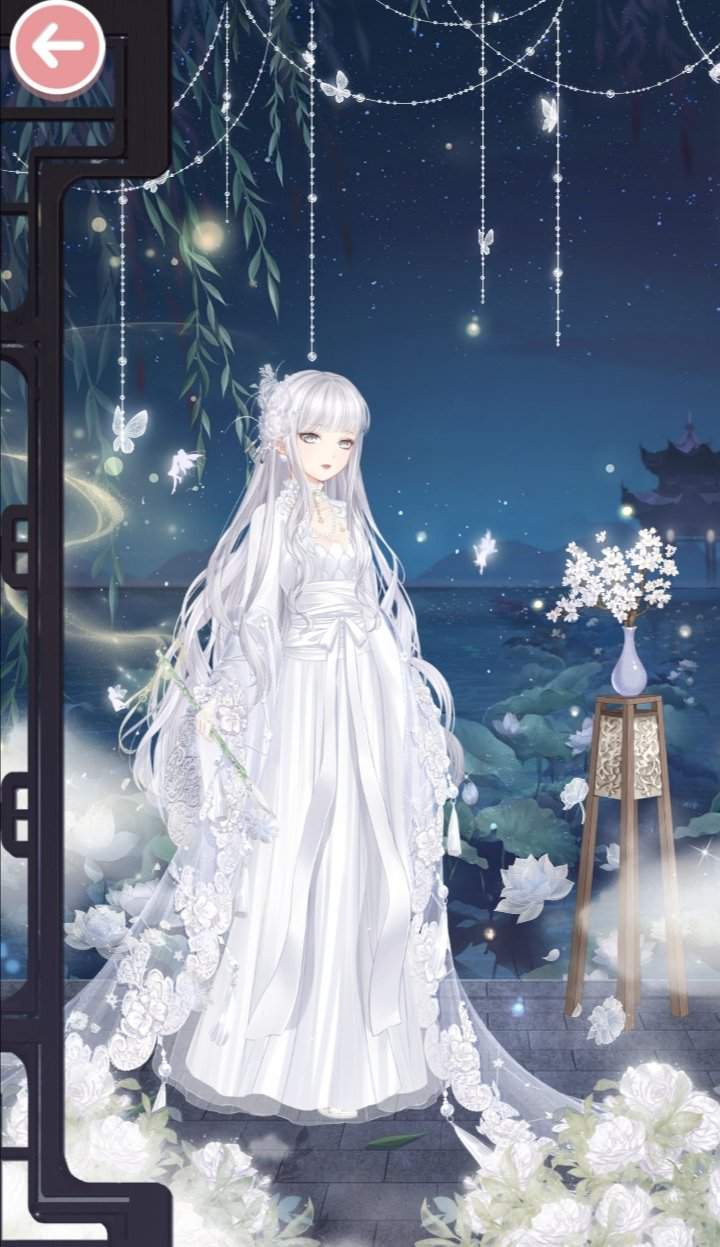 Miraland wears WHITE | Love Nikki Dress Up Queen Amino