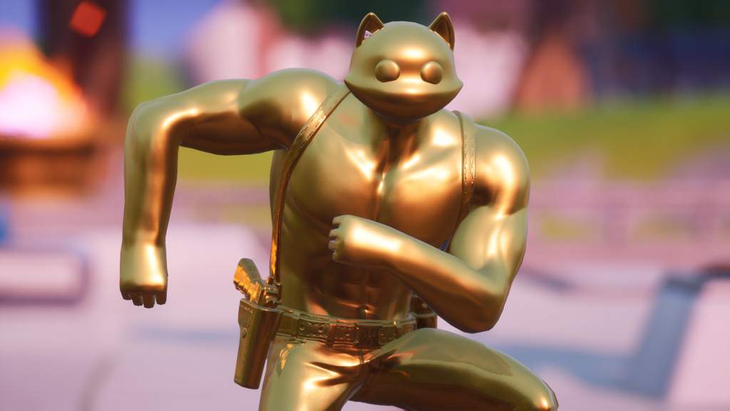 The Golden Swole Cat - Fortography | Fortnite: Battle Royale Armory Amino