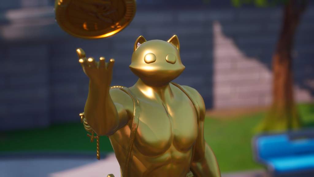 The Golden Swole Cat - Fortography | Fortnite: Battle Royale Armory Amino