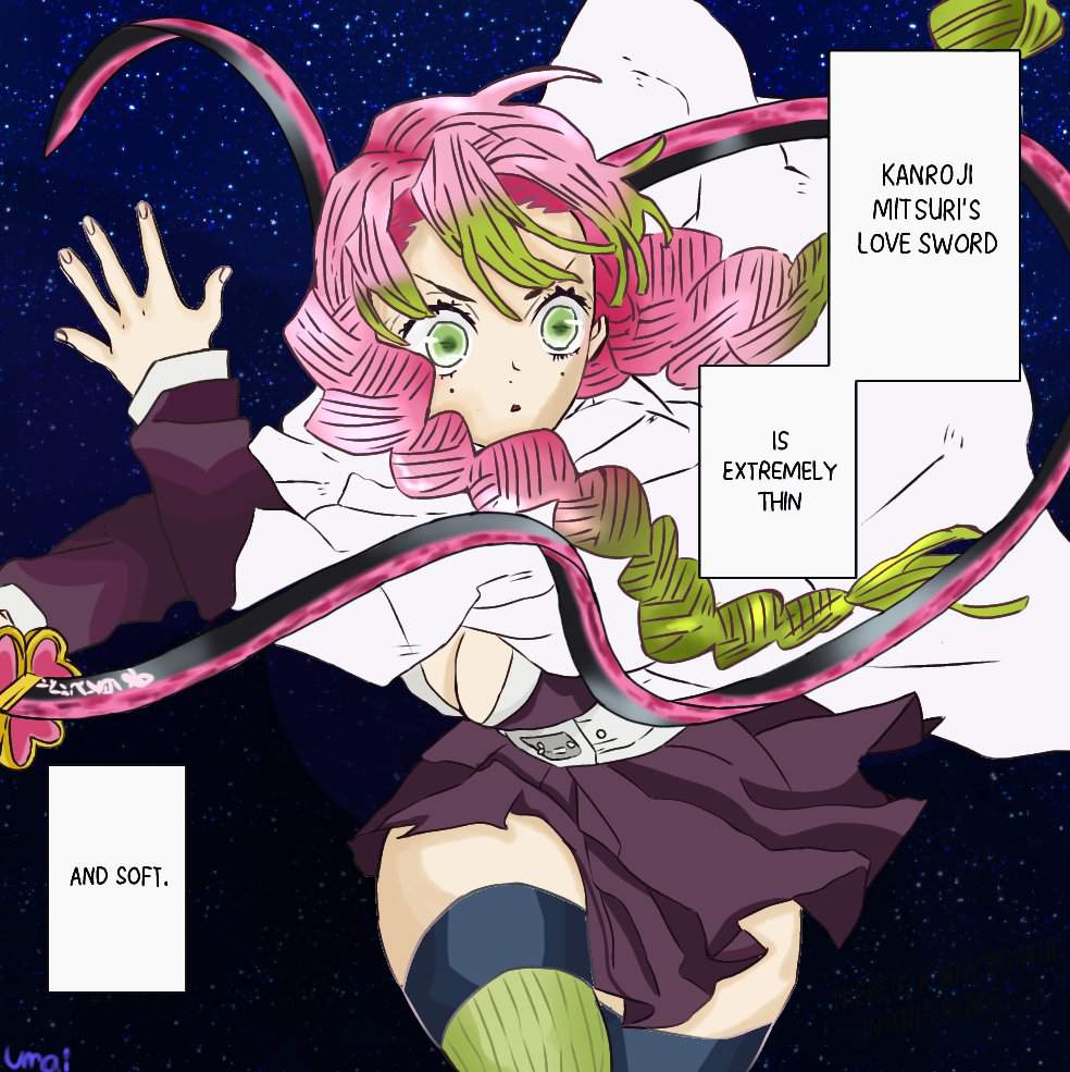 Mitsuri manga coloring | demon slayer/KNY amino Amino