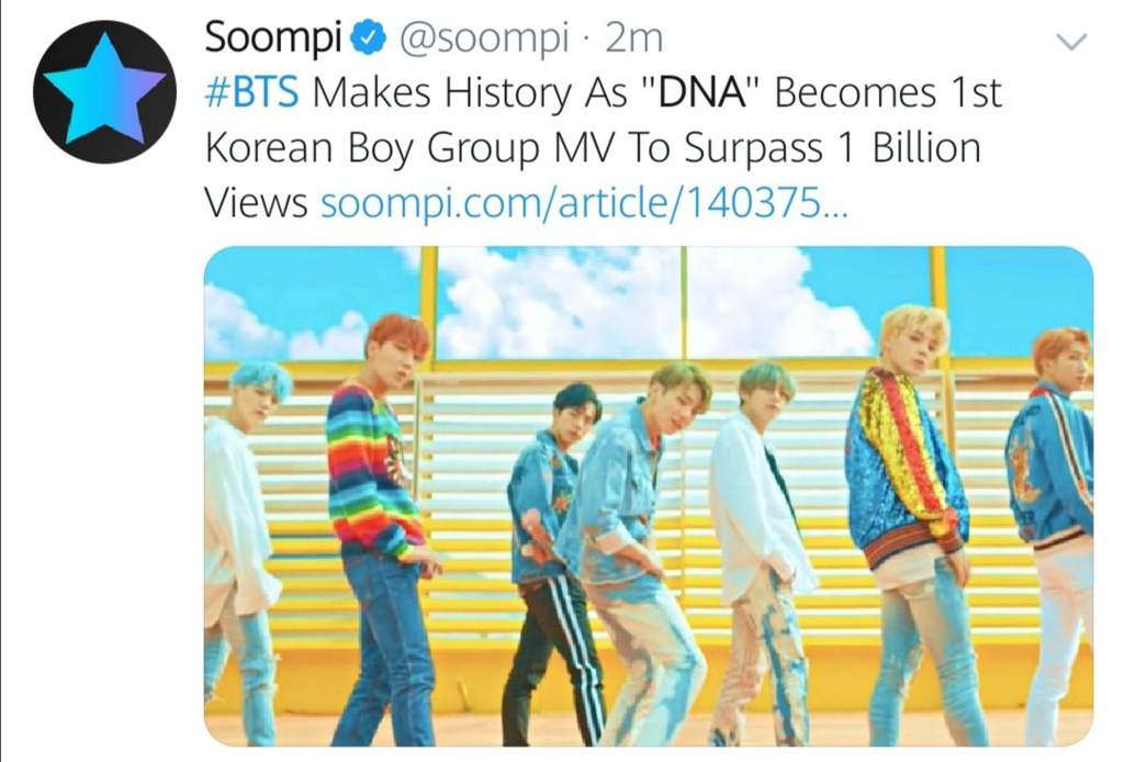 BTS MV "DNA" ACHIEVES 1 BILLION VIEWS! | BTS Amino