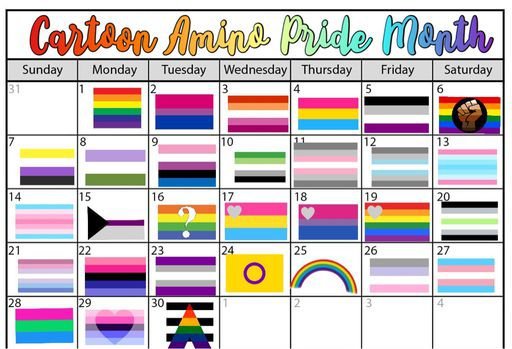 Cartoon Amino pride month event! | Cartoon Amino