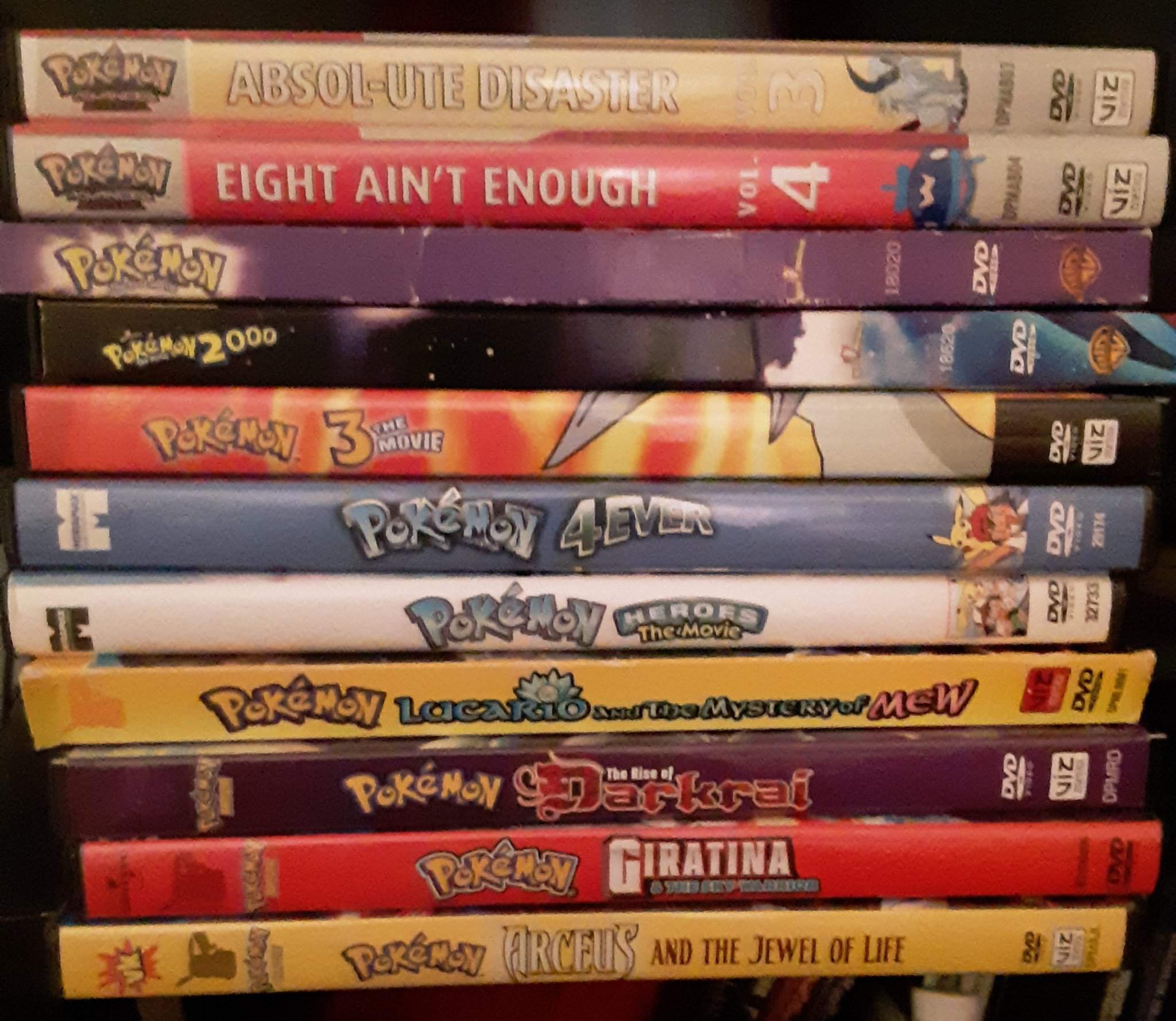 My Pokemon DVDS! | Pokémon Amino