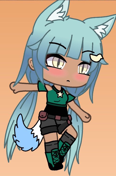 Making My Oc For An Series (wolf Hair Color) | Official Lunime Amino