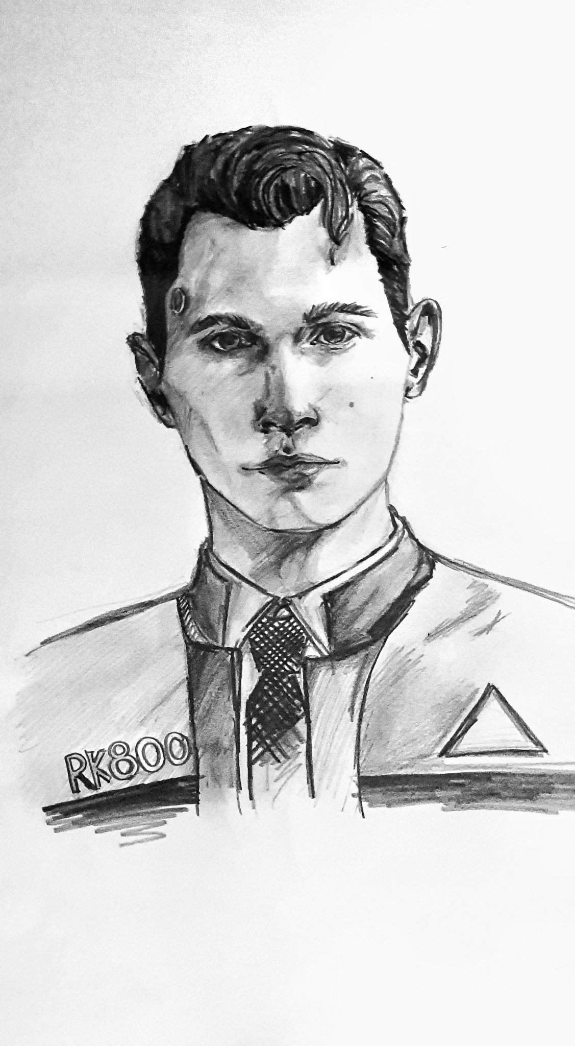 Connor fanart | Detroit:Become Human Official Amino