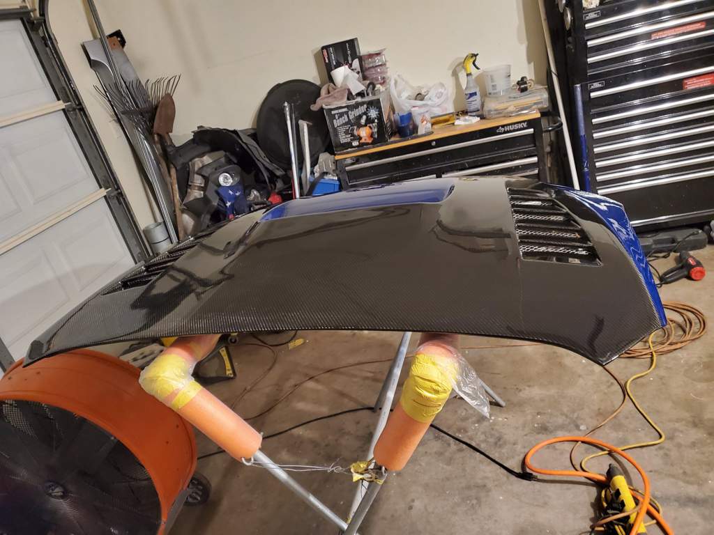 Carbon fiber restoration project 2017 wrx part 1 Garage Amino